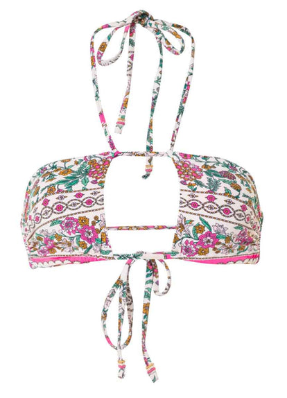 Thumbnail - Maaji Ornamental Vintage Ronnie Strapless Bandeau Bikini Top - 22
