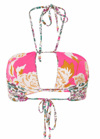  Maaji Ornamental Vintage Ronnie Strapless Bandeau Bikini Top