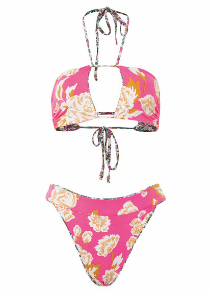  Maaji Ornamental Vintage Ronnie Strapless Bandeau Bikini Top