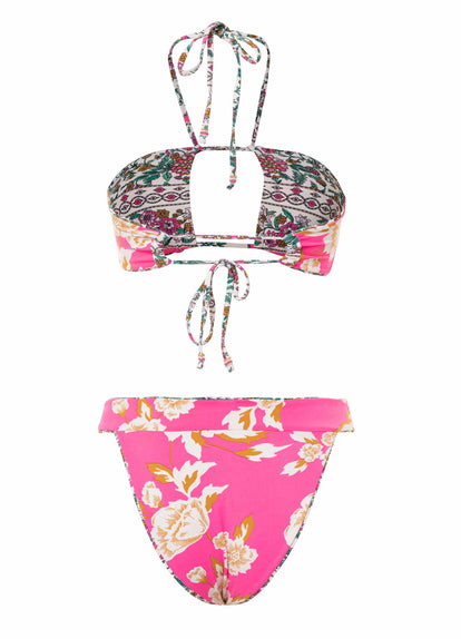 Maaji Ornamental Vintage Ronnie Strapless Bandeau Bikini Top