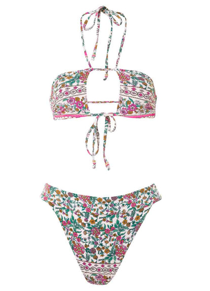 Thumbnail - Maaji Ornamental Vintage Ronnie Strapless Bandeau Bikini Top - 23