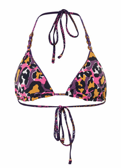  Maaji Batik Floral Balmy Rings Sliding Triangle Bikini Top