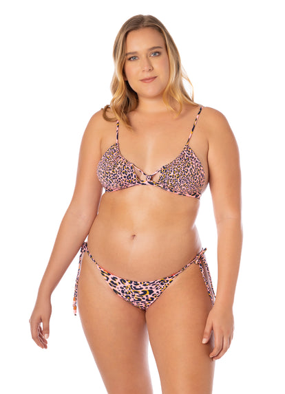 Maaji Coral Panther Cintia Classic Bralette Bikini Top