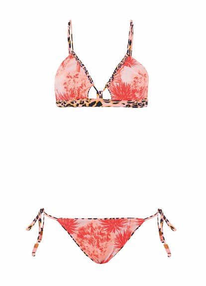 Thumbnail - Maaji Coral Panther Cintia Classic Bralette Bikini Top - 15