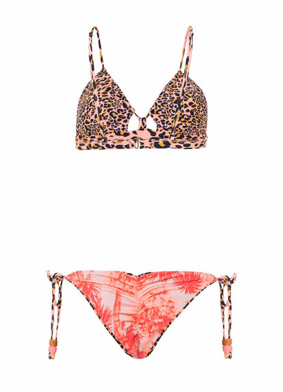  Maaji Coral Panther Cintia Classic Bralette Bikini Top
