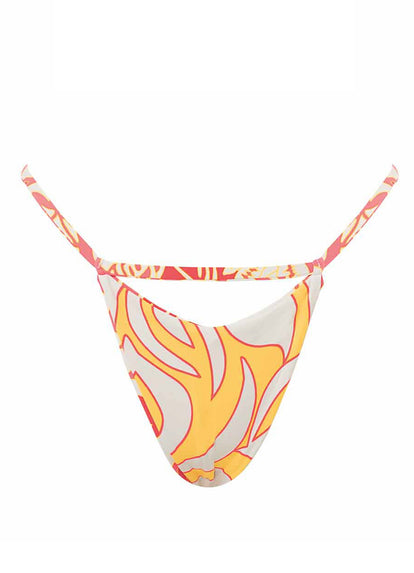 Thumbnail - Maaji Abstract Garden Mission Single Strap Bikini Bottom - 4