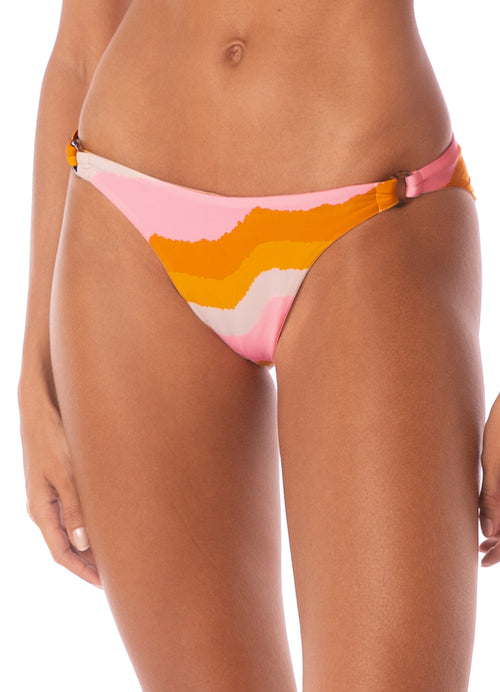 Alternative image -  Maaji Paradiso Waves Sublimiring Regular Rise Classic Bikini Bottom