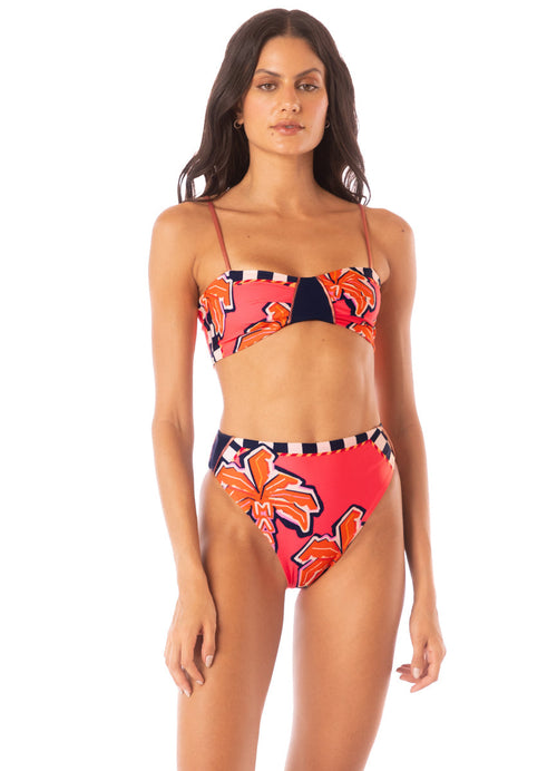 Main image -  Foto de Racing Palms Jaslynn Classic Bralette Bikini Top by Maaji - Tops - Vestidos de Baño