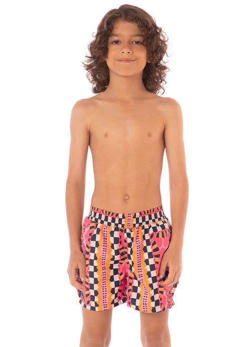 Main image -  Foto de Racing Palms Little Sailor Boys Trunks by Maaji - Pantalonetas Para Niños - Niños